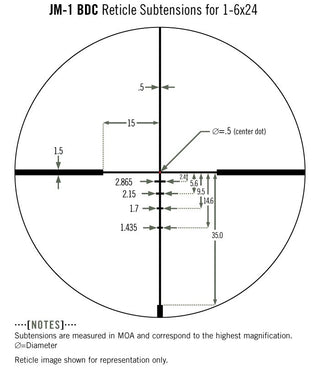 Lunette Razor 1-6X24 HD VORTEX OPTICS